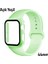 Ally Apple Watch 4-5-6 44MM Silikon Kordon Kayış ve Ekran Koruyucu KILIF-(1903) - MONAS9540-116 4
