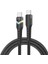Ally LED Işıklı 65W Type-C To Type-C Hızlı Şarj Kablosu 1M-(1903) - MONAS4795-2608 1