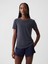Kadın Koyu Mavi Gapfit Breathe T-Shirt 1