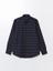 Lcwaıkıkı Classic Regular Fit Uzun Kollu Ekose Erkek Gömlek (W5) 4