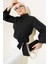 25Y22036 Bluz Verev Düğmeli - Rita - 25Y22036 - Siyah - 1 1