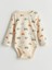Lcw Baby Bisiklet Yaka Baskılı Erkek Bebek Çıtçıtlı Bodysuit 2'li (W5) 3