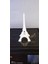 3D Baskı Eiffel Kulesi Maketi – 20 cm – Beyaz Pla Filament – Dekoratif Mini Model 1