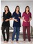 Dvina Effortt Lohusa Desenli Pijama Takımı Fuşya - 8052 1