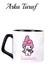 Kuromi My Melody Temalı Kişiye Özel Kupa Bardak-Afilli 2