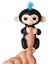 Fingerlings Interaktif Bebek Maymun – Dokunmatik Refleksli Işıklı ve Sesli Geliştirici Oyuncak Siyah 1