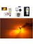 ( 2 x Adet ) 1 Takım T4 53 & H6 LED Ampul Gösterge Gündüz Sürüş Park Ampulu LED Sarı (Yellow) 1