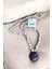 Lavender Amethyst & Rose Quartz Doğaltaş Uzun Kadın Kolyesi 60-70 cm 2