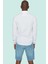Erkek Pamuklu Gömlek Düğmeli Slim Fit Keten Görünümlü Iş ve Günlük Yaz Aylarının Vazgeçilmezi 3