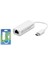 Büro Ev Ofis Network Dönüştürücü Için Beyaz Ethernet Card Type-C2.0 Çevirici 1
