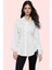 Kadın Pamuk Polyester Terrycotton Kumaş Gömlek Düz Desen Yaka Fitted Kalıp Günlük Şıklık Hafta Sonu 2