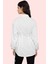 Kadın Pamuk Polyester Terrycotton Kumaş Gömlek Düz Desen Yaka Fitted Kalıp Günlük Şıklık Hafta Sonu 3