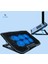 6 Fanlı Sessiz Laptop Soğutucu Ayarlanabilir Rüzgar Hızı, Ergonomik Tasarım, Çift USB Girişli 17.3'' Uyumlu Stand 7