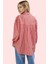 Kadın Çizgili Oversize Gömlek Basic Siluet Uzun Kollu Günlük Kombinler Yaz Aylarının Vazgeçilmezi 3