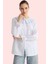 Kadın Bebe Yaka Işleme Detaylı Dokuma Gömlek Rahat Günlük Kullanım Yaz Aylarının Vazgeçilmezi 1