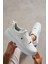Erkek Sneaker Beyaz Günlük Spor Ayakkabı Yüksek Taban Rahat Tasarım X55 4
