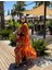Qymos Prıve Tropikal Desenli Pareo Kaftan Kimono 1