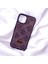 Apple iphone 15 Taşlarla Süslenmiş Kılıf Inci Boncuk Plaid Kapak . 5