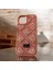 Apple iphone 12 / 12 Pro Taşlarla Süslenmiş Kılıf Inci Boncuk Plaid Kapak . 4