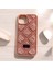 Apple iphone 12 / 12 Pro Taşlarla Süslenmiş Kılıf Inci Boncuk Plaid Kapak . 6