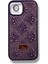Apple iphone 13/14 Taşlarla Süslenmiş Kılıf Inci Boncuk Plaid Kapak . 3