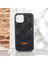 Apple iphone 13/14 Taşlarla Süslenmiş Kılıf Inci Boncuk Plaid Kapak . 6