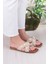 014-20 Fls Toka Detaylı Tatil Terliği Günlük Terlik Kadın Terlik 3