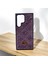 Samsung Galaxy S23 Ultra Taşlarla Süslenmiş Kılıf Inci Boncuk Plaid Kapak . 4