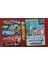 2 Adet Stickerli Boyama Kitabı ve 12 Li Tüp Kuru Boya Kalemi (Arabalar/sünger Bob ) 1