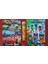 2 Adet Stickerli Boyama Kitabı ve 12 Li Tüp Kuru Boya Kalemi (Arabalar/pijamaske-A ) 1