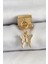 316L Çelik Sallantılı Zirkon Taşlı Kelebek Model Gold Renk Nomination Charm 1
