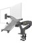 North Bayou Nb F160-FP Çift Kol Profosyonel 17"-27" Monitör Tutucu ve Laptop Standı 1