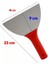 Feyzayapi Plastik Saplı Metal Spatula Sıva Duvar Macun Boya Kazıma Ispatulası 18 cm Takılabilir Sap 2
