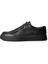 Siyah Erkek Günlük Ayakkabı Hybrıd Apron Lace Up Lth 4