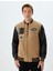 Yeni Sezon Kolej Ceket Bomber Yaka Slim Fit Fermuarlı Cep Detaylı 3