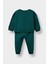 Erkek Bebek 2'li Takım Basic Düz Sweatshirt Eşofman Altı E8430A525AU 4