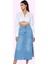 Kadın Maxi Denim Etek Yüksek Bel Kalem Kalıp Pamuklu Günlük Şıklık Yaz Aylarının Vazgeçilmezi 1