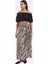 Kadın Midi Boy Zebra Desenli Sarong Etek Kuşaklı Viskoz Günlük Kullanım Yaz Aylarının Vazgeçilmezi 2