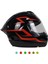 Çizgi Desenli Kask Sticker Etiket Modeli 1