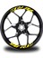 Yzf R1M Yazılı 8li Jant Içi Yazı Sticker Etiket 1
