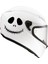 Tek Renk Soytarı (Clown Helmet Stickers) Kask Sticker Etiket Modeli 1