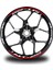 Gri Yamaha R1 Takım Jant Sticker Etiket 1
