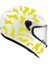 Neon Sarı Kamuflaj Kask Sticker Modeli 1