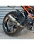 Ktm Duke 125/250/390 Motosiklet Jant Sticker Etiket Modeli Iç & Dış Set Turuncu 1