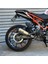 Ktm Duke 125/250/390 Motosiklet Jant Sticker Etiket Modeli Iç & Dış Set Turuncu 2