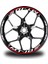Kırmızı Yamaha mt 10 Sp Jant Sticker Etiket 1