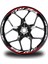 Kırmızı Yamaha R1M Jant Sticker Etiket 1