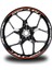 Turuncu Yamaha mt 25 Takım Jant Sticker Etiket 1