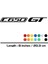 Bmw C 650GT Yan Ön Grenaj Sticker Etiket Model 2