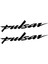 Pulsar Yazılı Sticker Etiket Modeli 1